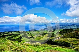 Coast of SÃÂ£o Miguel Island, Azores, Portugal, Europe photo