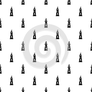 Coast tower pattern vector seamless