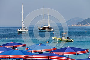 Coast of Tyrrhenian Sea, Sant Andreas on Elba Island, Italy