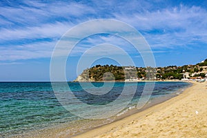 Coast view in Calabria, Italy