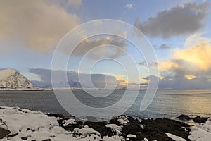 Coastal area on Lofoten Islands