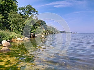 Coastal area of Pucka Bay near Oslonino photo