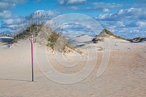 Coastal Background Sand and Dunes