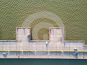 Coastal bridge in Chonburi