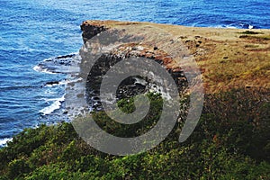Coastal Cliff on Capones Island