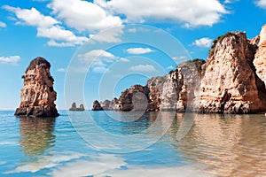 Coastal cliffs (Ponta da Piedade), Lagos, Portugal