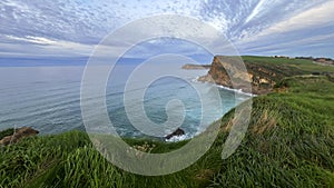 Coastal Cliffs of Suances, Spain photo