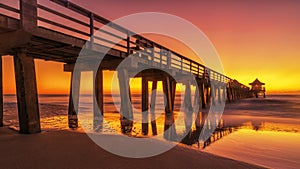 Coastal dreams - Pier Naples, Florida, USA