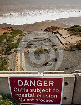 Coastal erosion