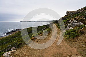 Coastal footpath from Oxwich to Port Eynon