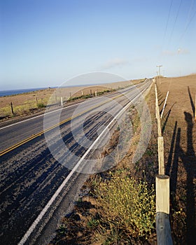 Coastal highway photo