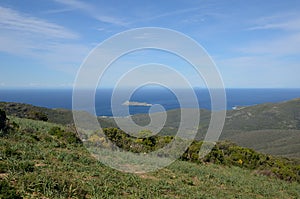 Coastal hills of Cap Corse