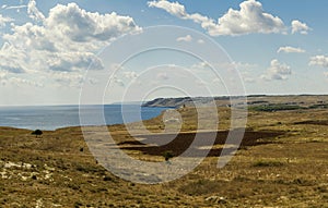 otranto coast landscape panorama