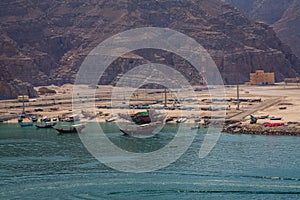 Coastal Khasab Scenery in Oman