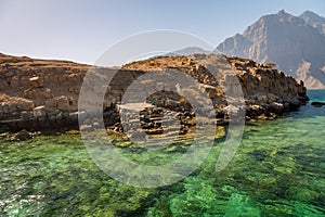 Coastal Khasab Scenery in Oman photo