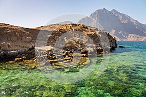 Coastal Khasab Scenery in Oman photo