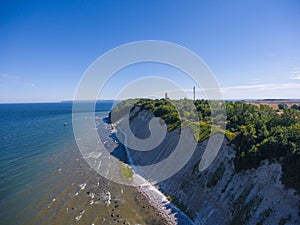 Coastal Landscape at Kap Arkona on Ruegen Island baltic Sea