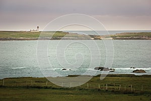 Landscape. Malin Beg. county Donegal. Ireland photo