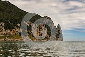 Coastal landscape of Northern Spain.