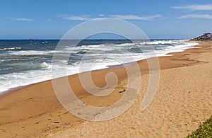 Coastal Landscape in Umdloti Beach in Durban South Africa