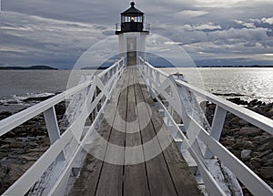 coastal Maine lighthouse
