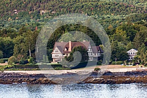 Coastal Mansion in Bar Harbor