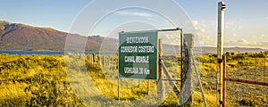 Coastal meadow landscape, tierra del fuego, argentina