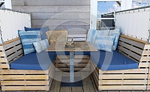 Coastal Nook: Beach House Booth Seating