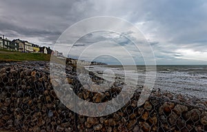 Coastal path in coast of Ault