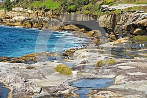 Coastal path from Coogee to Maroubra, Sydney, Australia