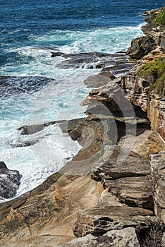 Coastal path from Coogee to Maroubra, Sydney, Australia