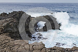 Coastal path in Lanzarote