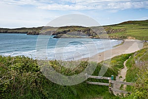 Coastal Path Pembrokeshire Whitesands Bay