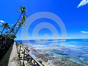 Coastal Promenade in Waikiki