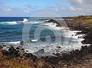 Coastal Rapa Nui Landscape