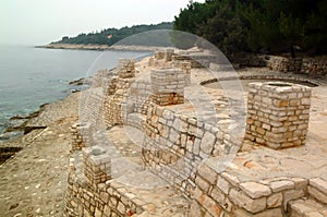 Coastal ruins