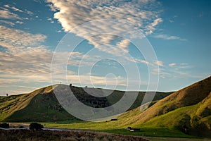 Coastal, rural, landscape at Pouawa Beach, near Gisborne, East Coast, North Island, New Zealand