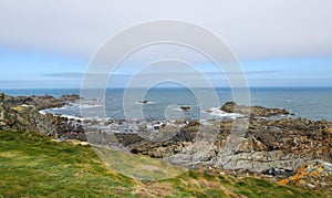 Coastal scene in Guernsey