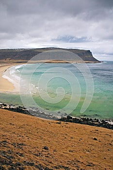 Coastal scene in Iceland