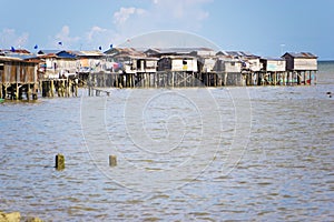 Coastal Slums of Tawau photo