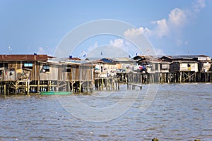 Coastal Slums of Tawau photo
