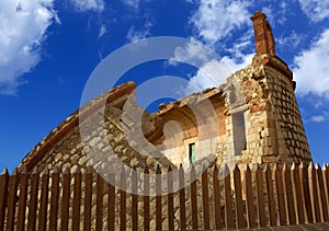 Coastal tower castillo de San Andres castle in Tenerife photo