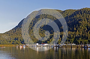 Coastal Town on the Inside Passage