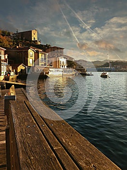 Fishing village in the Basque Country