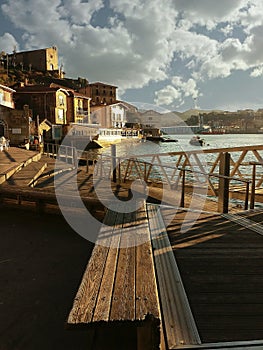 Fishing village in the Basque Country