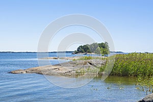 Coastal view of Lahteela, Porkkalanniemi, Kirkkonummi, Finland