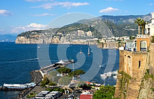 Coastal view on Sorrento - I - Campania - Italy