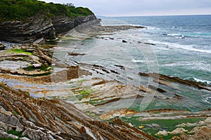 Coastal view of st. jean de luz