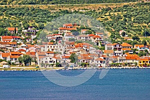 Coastal village of Posedarje in Dalmatia