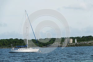 Coastal landscape of Menorca - Balearic Islands - Spain photo